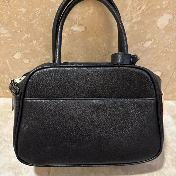 Min & Mon Black Crossbody Bag Creatures of the Future Wolf and mushrooms - Picture 2 of 6